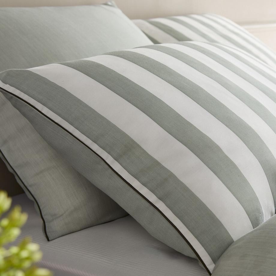 AM.PM Bleuenna Housse de Couette Rayée  