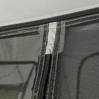 Pricenet  Paroi latérale avec grillage pour tente de fête gonflable 