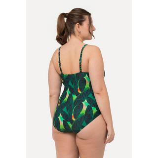 Ulla Popken Costume da bagno Mix di fantasie Coppe morbide Anello decorativo  
