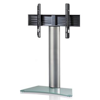 VCM Universal TV VESA Standfuß Ständer Fernseh Rack Alu Glas Zental  