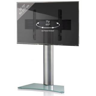 VCM Universal TV VESA Stand Stand Rack TV Alu Glass Zental Universal TV VESA Stand Stand Rack TV Alu Glass Zental  