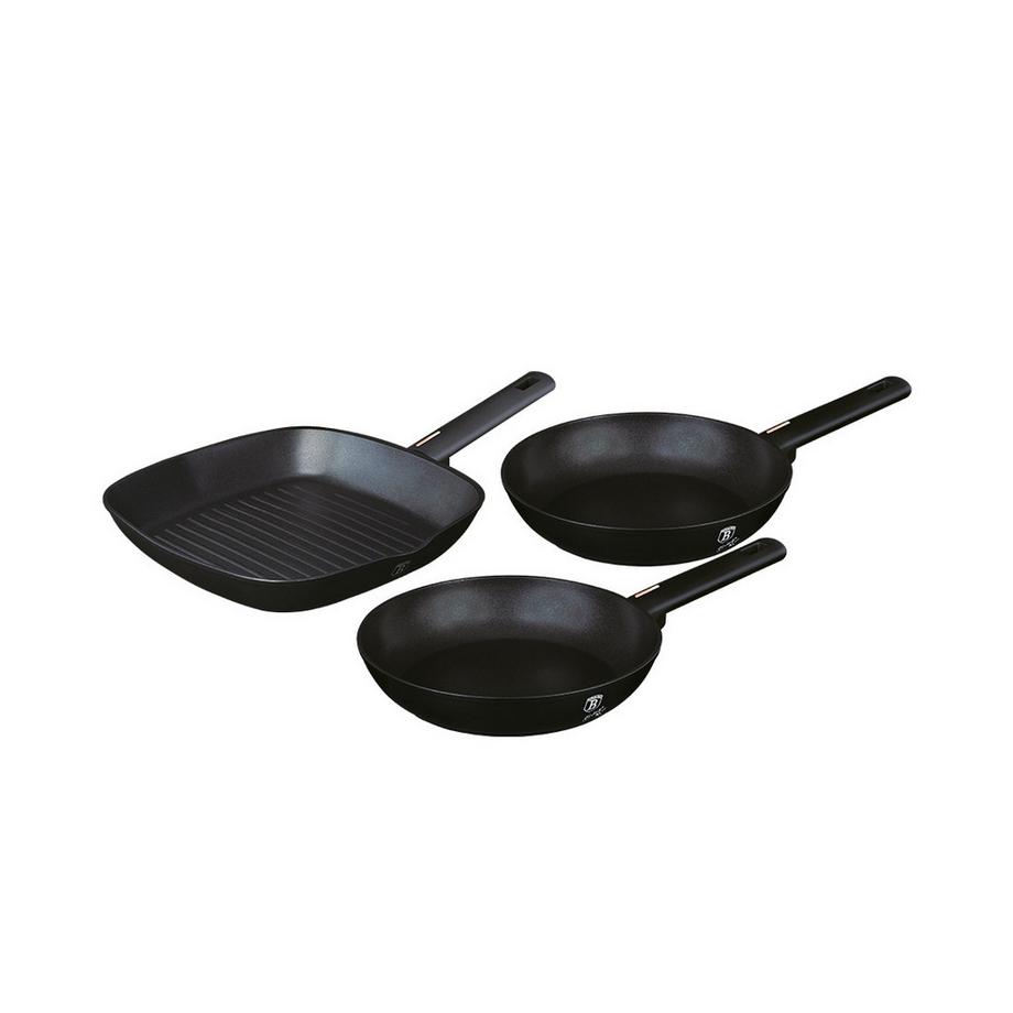Berlinger Haus Bratpfannen Set  Ø 202428cm Monaco Collection  