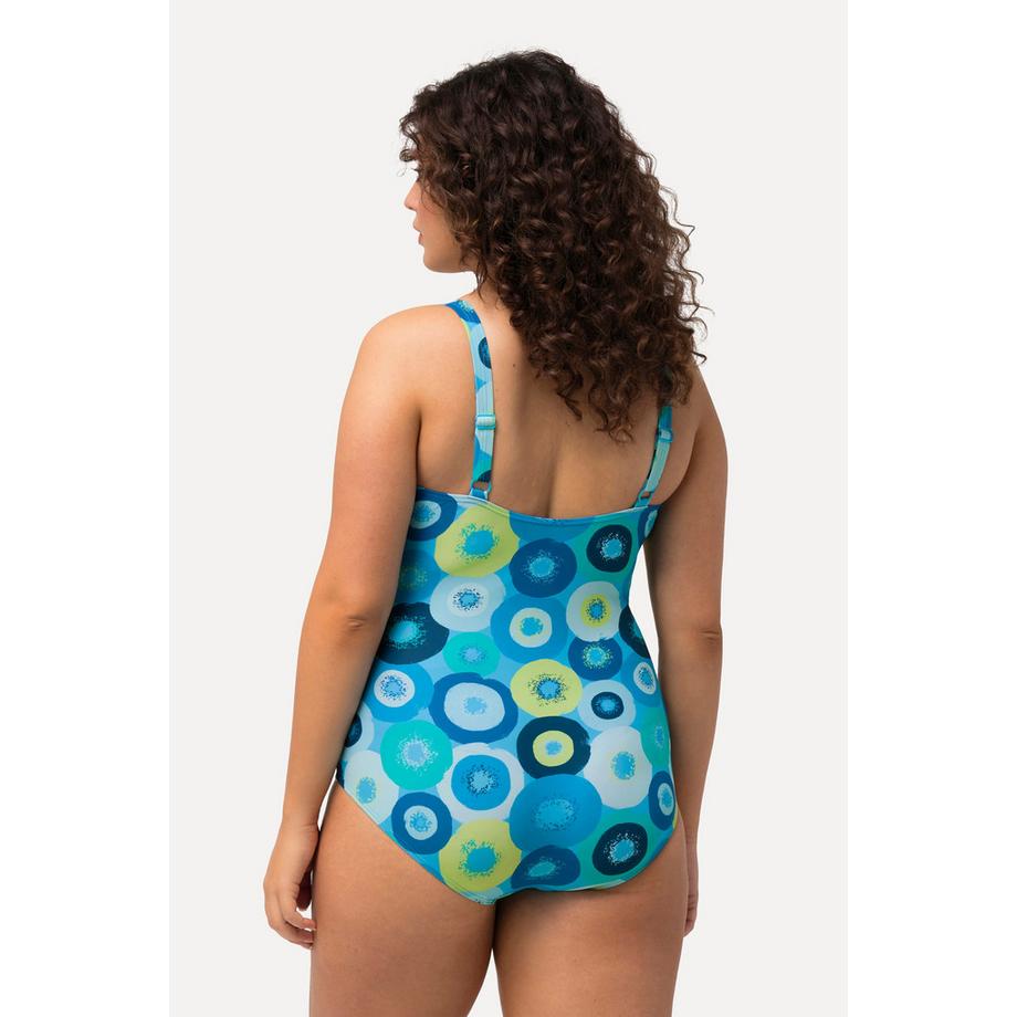 Ulla Popken Maillot de bain Cercles Bonnets Souples Découpe  
