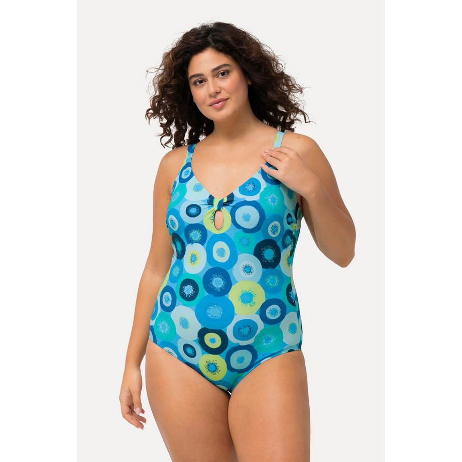 Ulla Popken Maillot de bain Cercles Bonnets Souples Découpe  