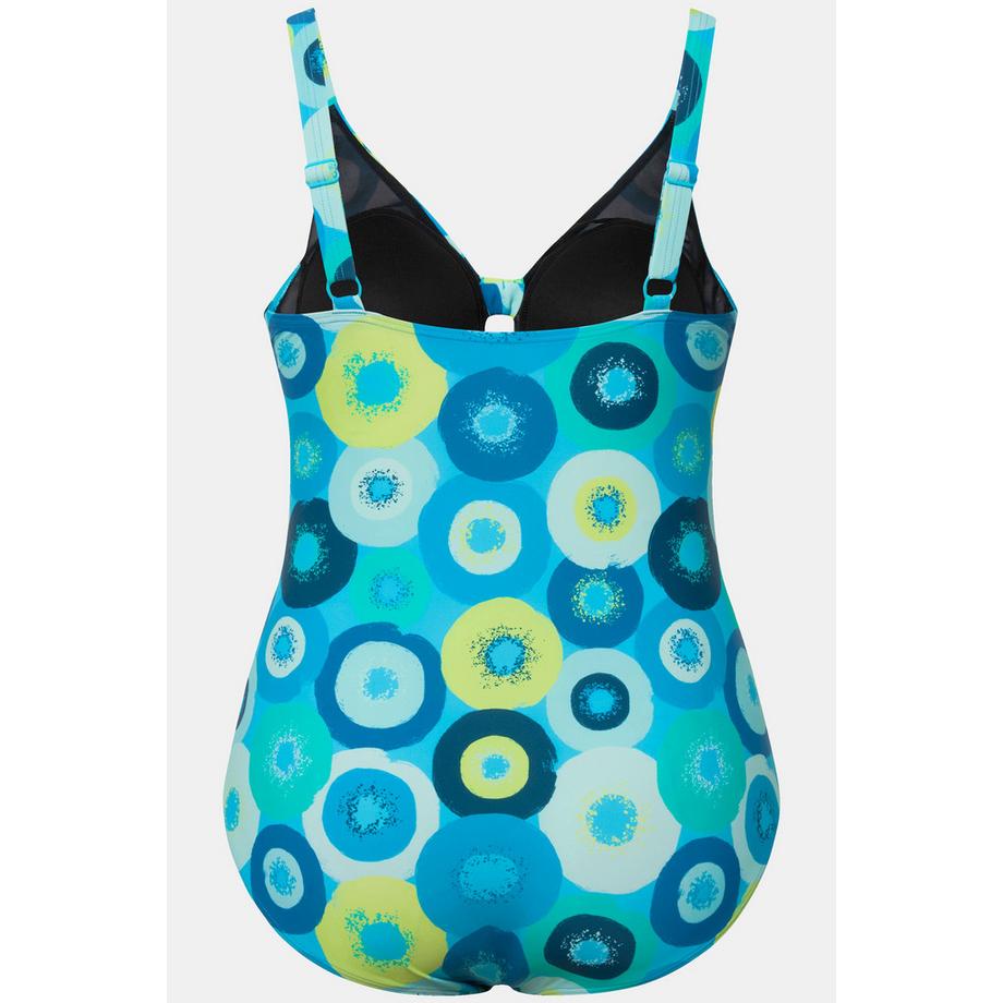 Ulla Popken Maillot de bain Cercles Bonnets Souples Découpe  