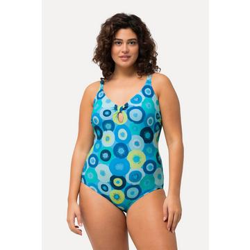 Maillot de bain à cercles, bonnets souples et découple. Matière recyclée