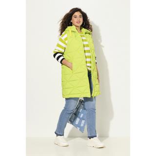 Ulla Popken Longue Veste Matelassée Coupe A Capuche  