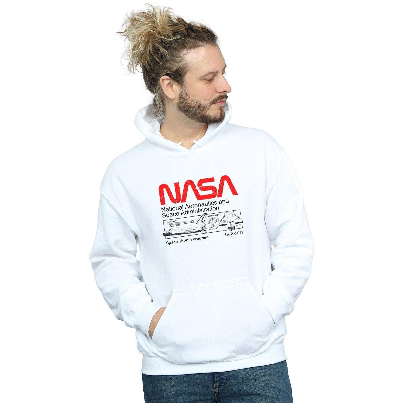 Nasa Space Shuttle Program Sweat à capuche  