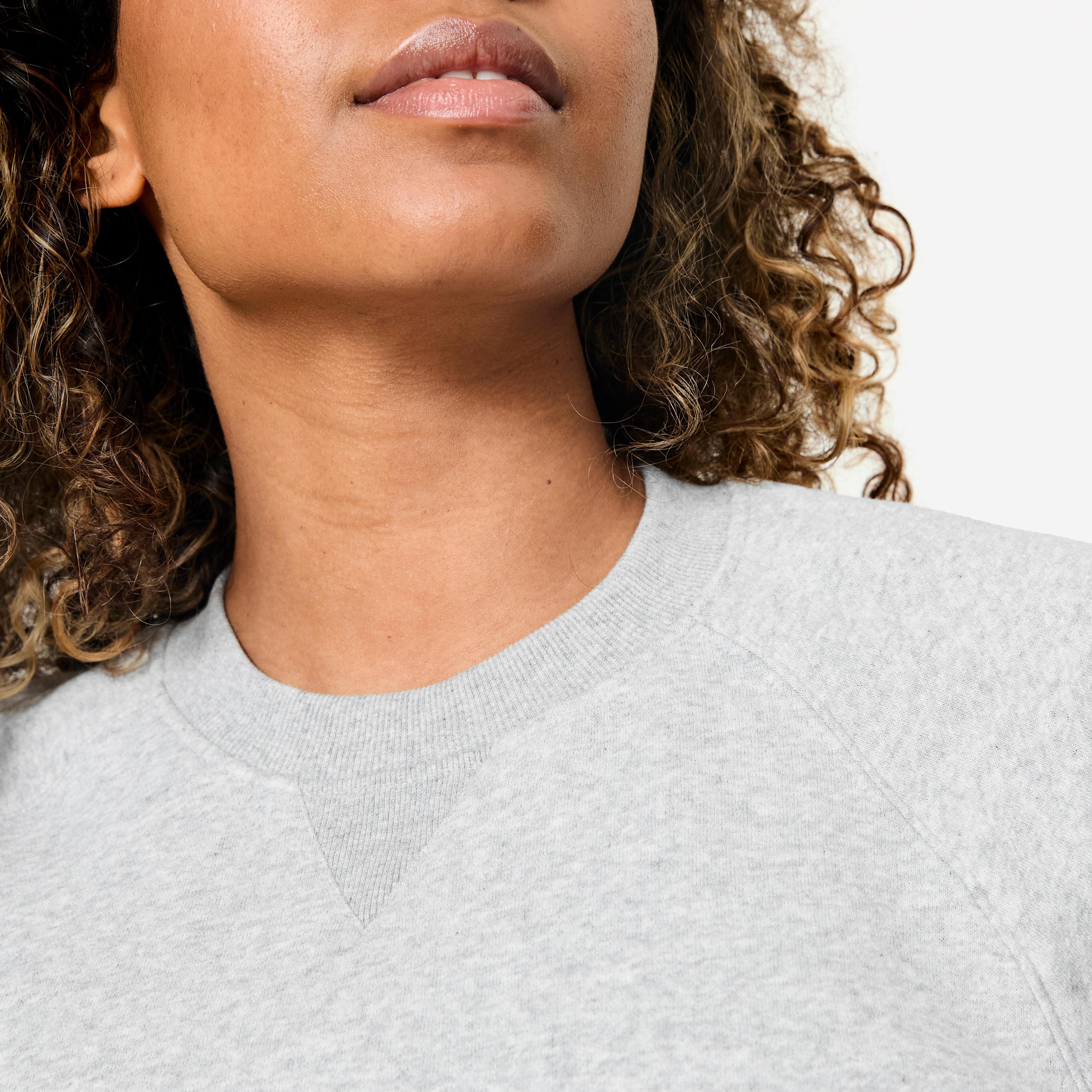 DOMYOS Fitness Polyester Sweatshirt  