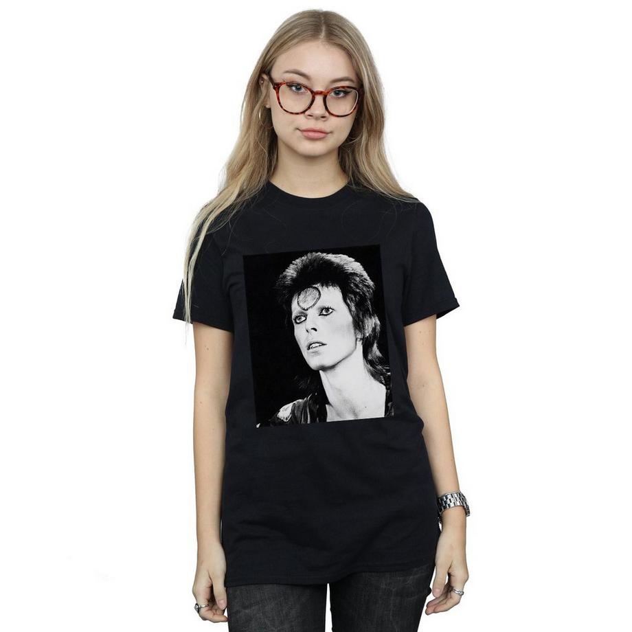 David Bowie Looking Bedrucktes T-Shirt  