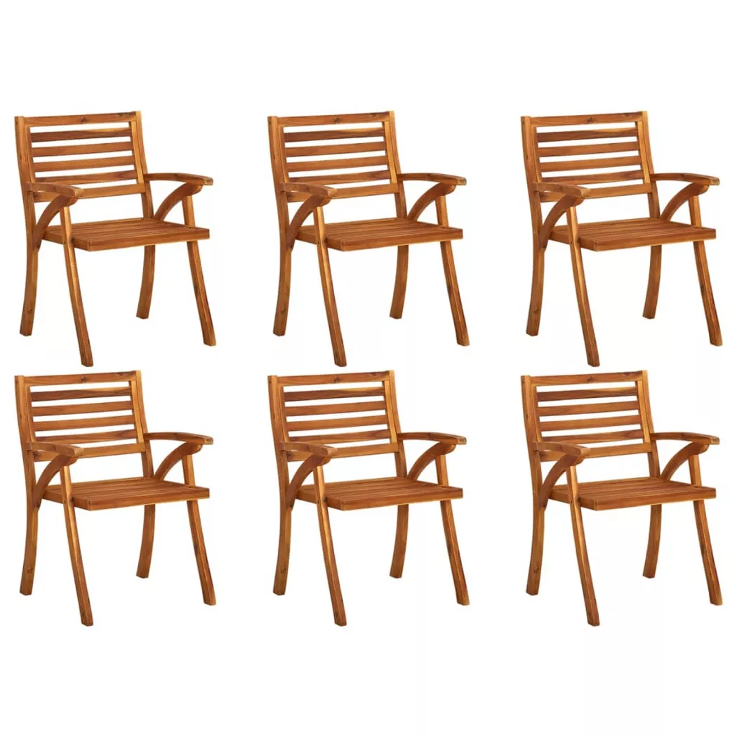 VidaXL - Chaise de jardin bois, One Size, Marron