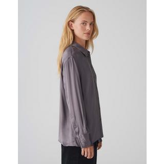 OPUS  Blouse en satin coupe droite 