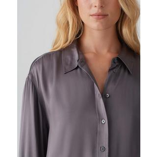 OPUS  Blouse en satin coupe droite 