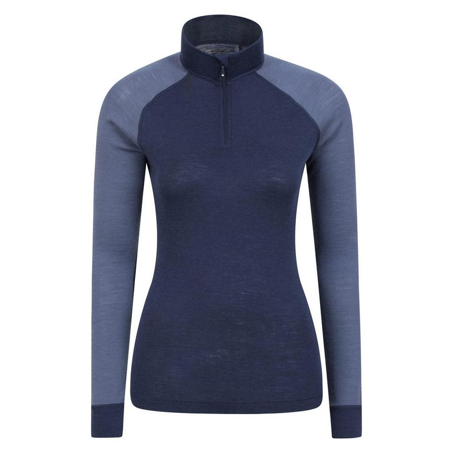 Mountain Warehouse ThermoTop Maglia a maniche lunghe con zip  
