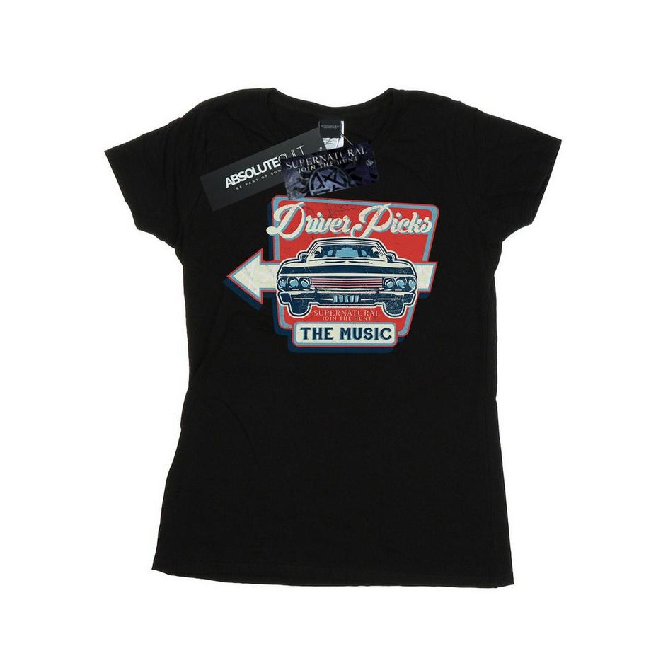 Supernatural Driver Picks The Music T-Shirt  