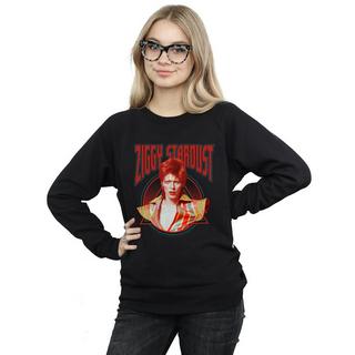David Bowie Ziggy Stardust Print Sweatshirt  