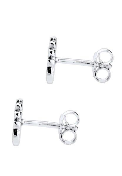 Elli  Ohrringe Kinder Rentier Motiv Verspielt Mit Kristallen 