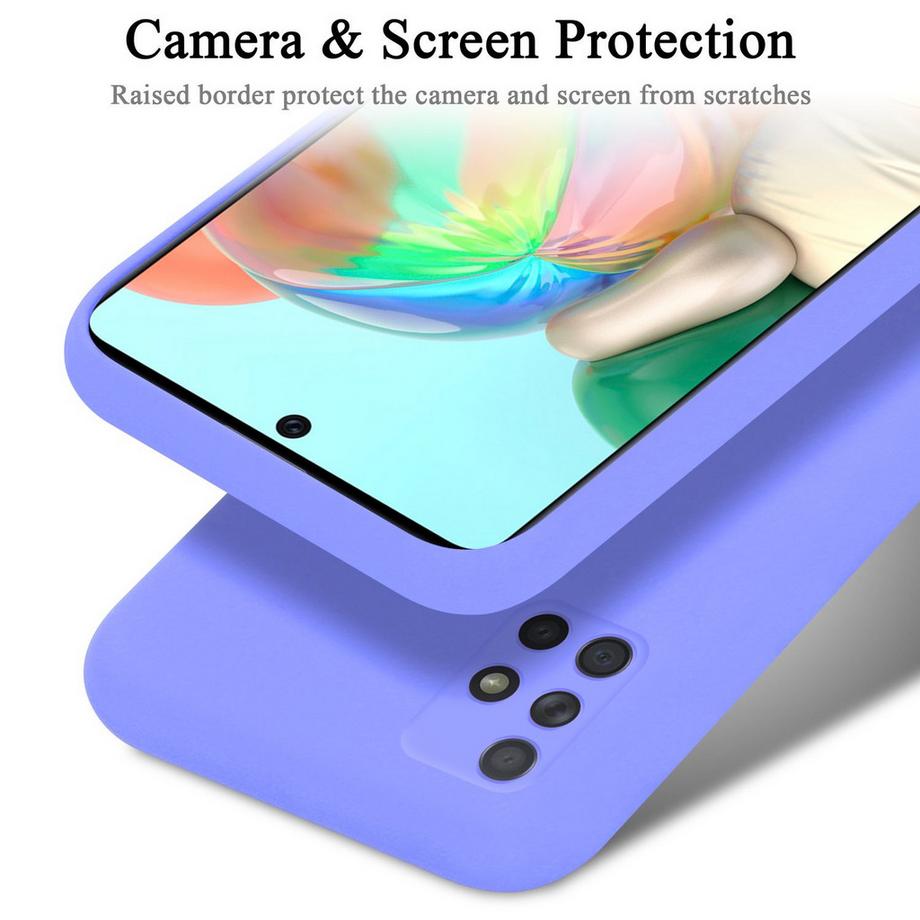 Cadorabo  Hülle für Samsung Galaxy A51 4G / M40s TPU Silikon Liquid 