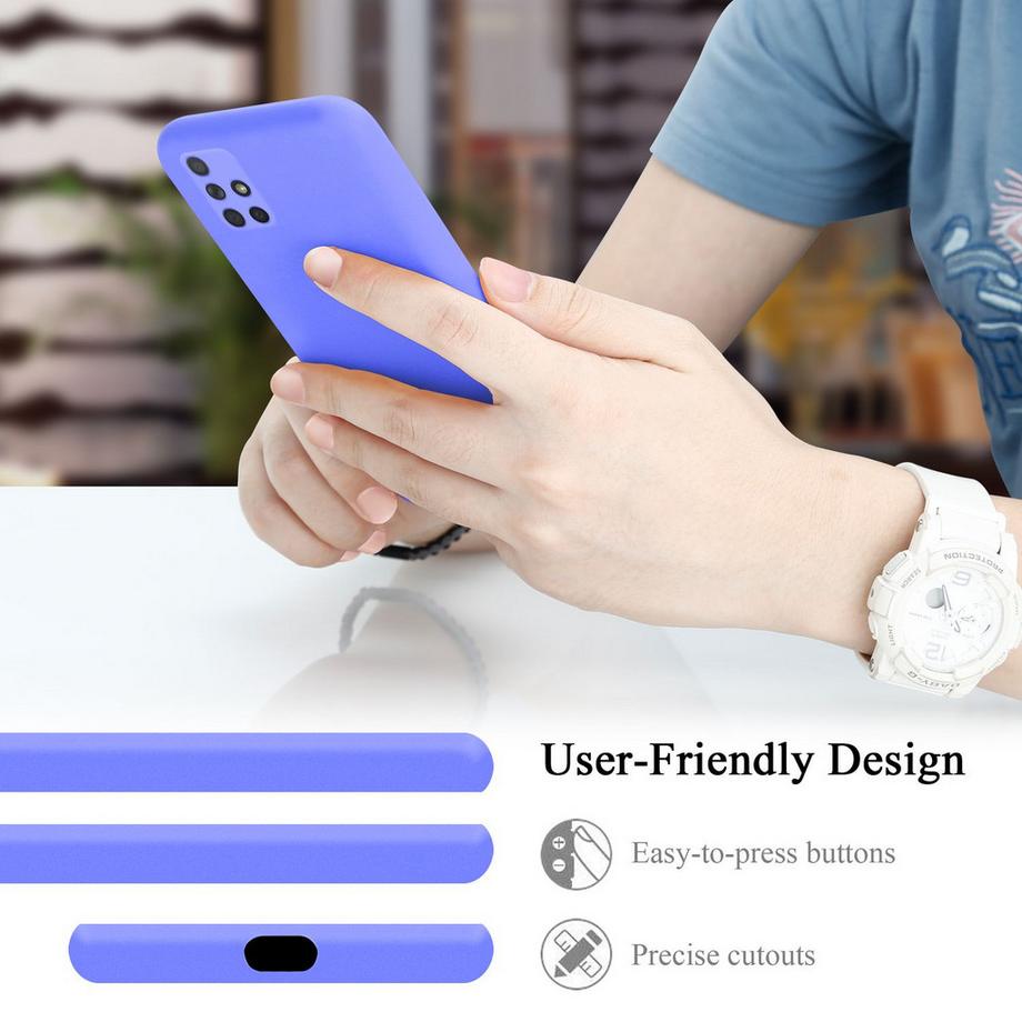 Cadorabo  Hülle für Samsung Galaxy A51 4G / M40s TPU Silikon Liquid 