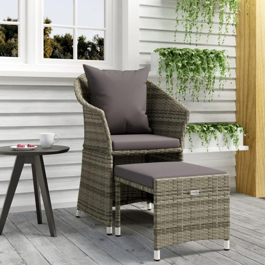 VidaXL Garten-lounge-set poly-rattan  