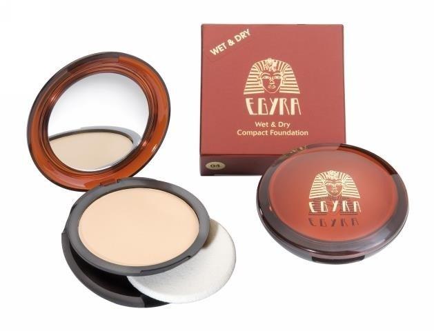 EGYRA  'Wet & Dry' Compact Foundation dunkler Teint 