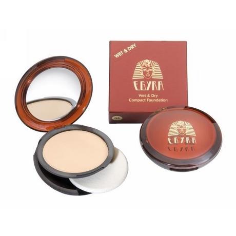 EGYRA  'Wet & Dry' Compact Foundation dunkler Teint 