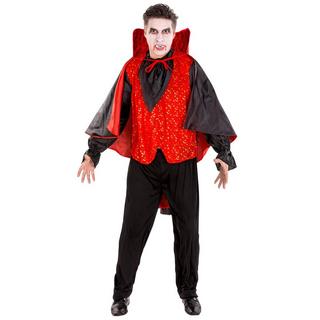 Tectake  Costume da uomo - Conte Dracula 