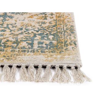 Beliani Tapis en Soie artificielle Boho BOYALI  