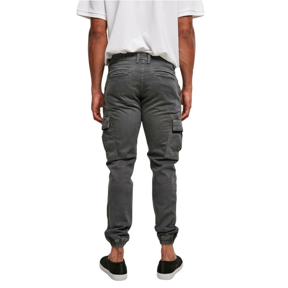 URBAN CLASSICS Washed Twill Cargohose  