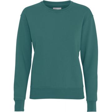 Pullover mit Rundhalsausschnitt Frau  Classic Organic ocean green