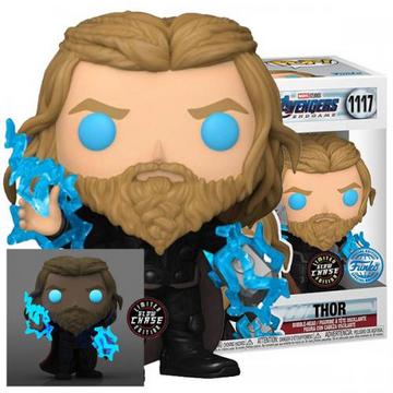 Funko POP! Marvel: Thor w/Thunder (1117) EXM GW CHASE
