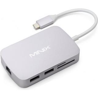 MINIX  Neo C-G USB-C Multiport Adaptateur - gris 