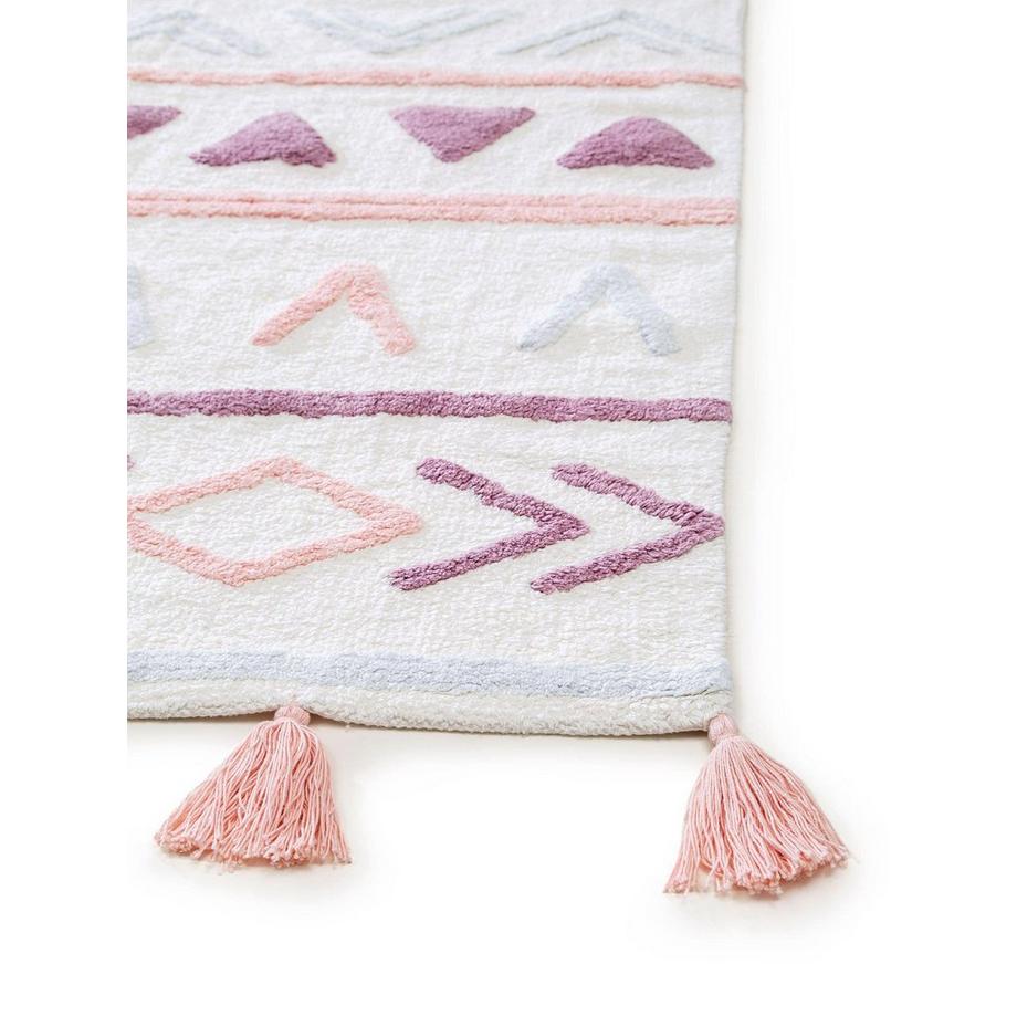 Benuta Tappeto lavabile per bambini Levi Rosa  