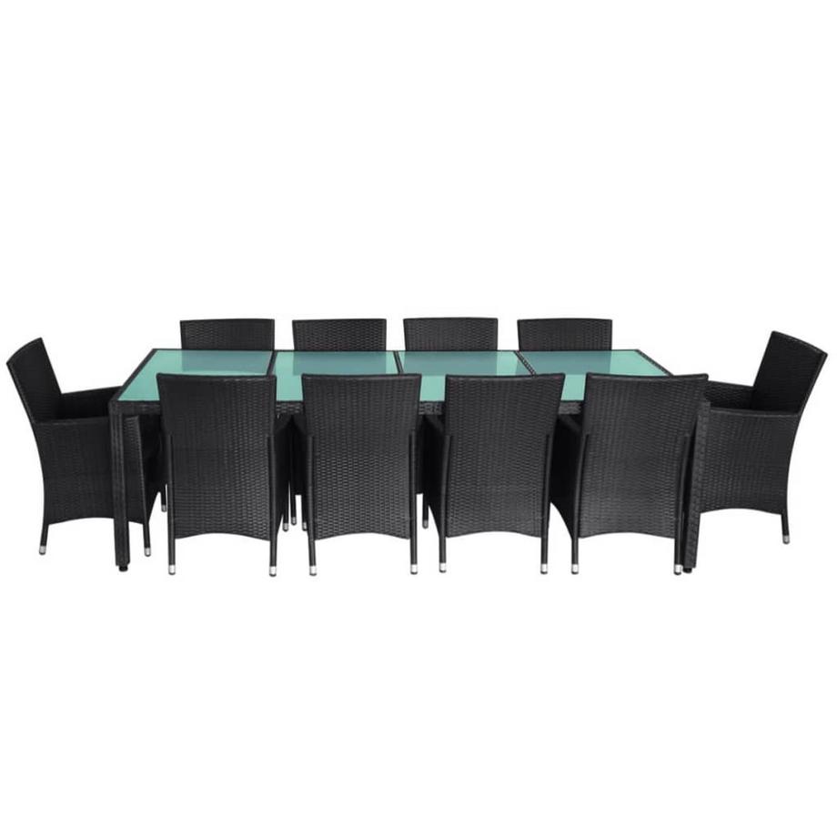 VidaXL set da giardino Polirattan  