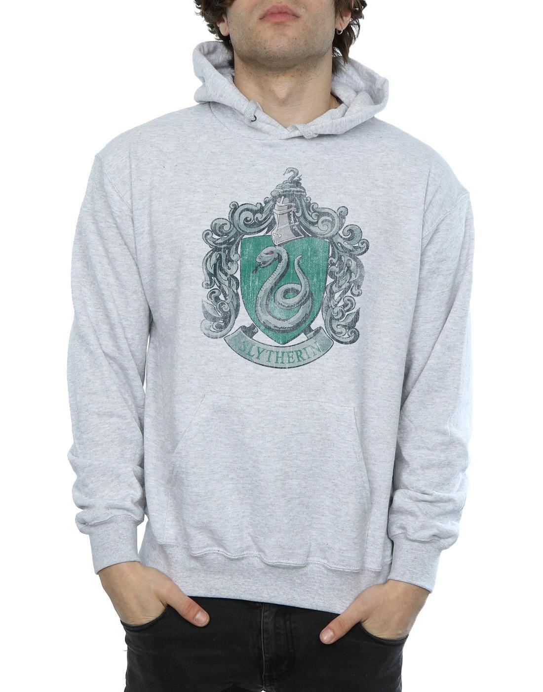 Harry Potter Slytherin Wappen Kapuzenpullover  