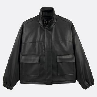 La Redoute Collections Giacca corta in similpelle  