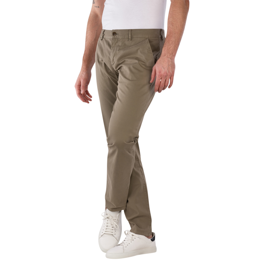 Alberto Lou Chino Regular Fit Pantalon Gabardine  