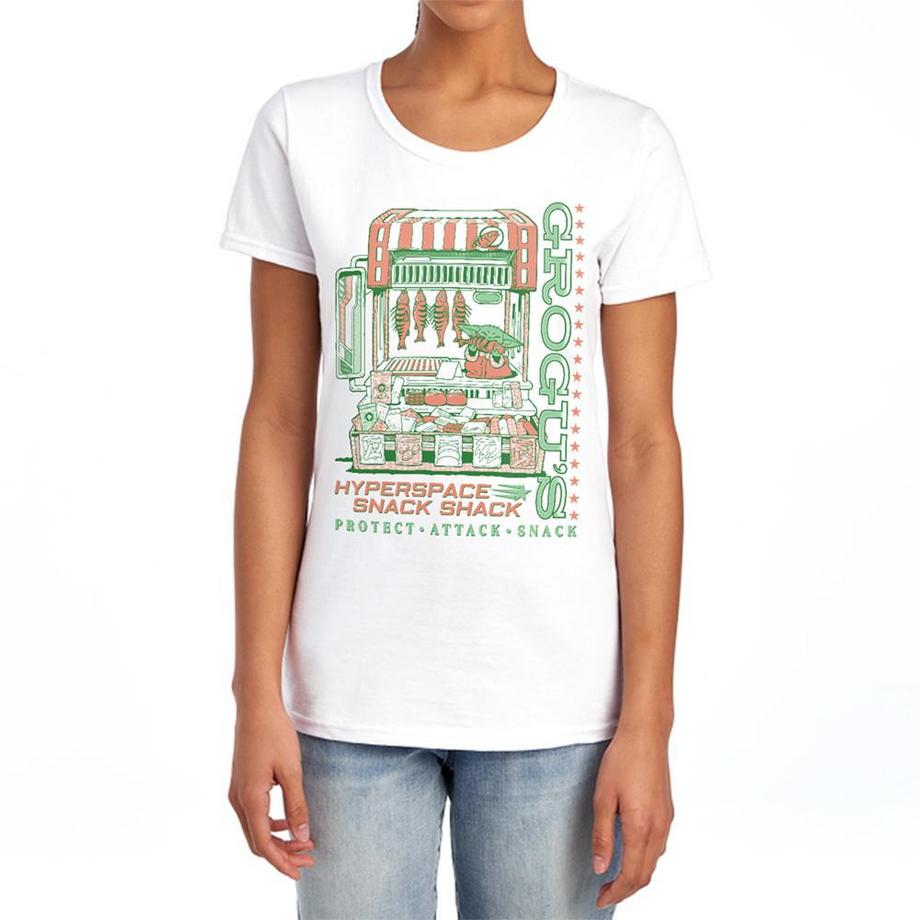 STAR WARS Snack Shack T-Shirt Maniche Corte  