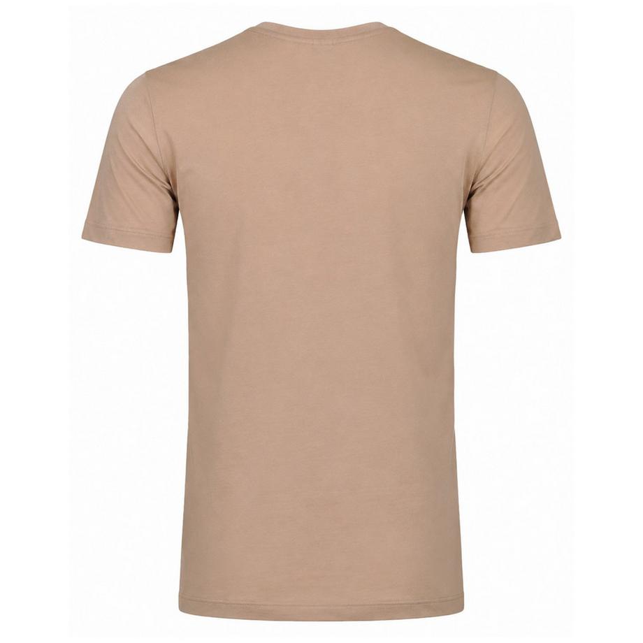 Ragman T-Shirt  2er Pack Bequem sitzend-Body Fit V-Neck T-Shirt 2P  