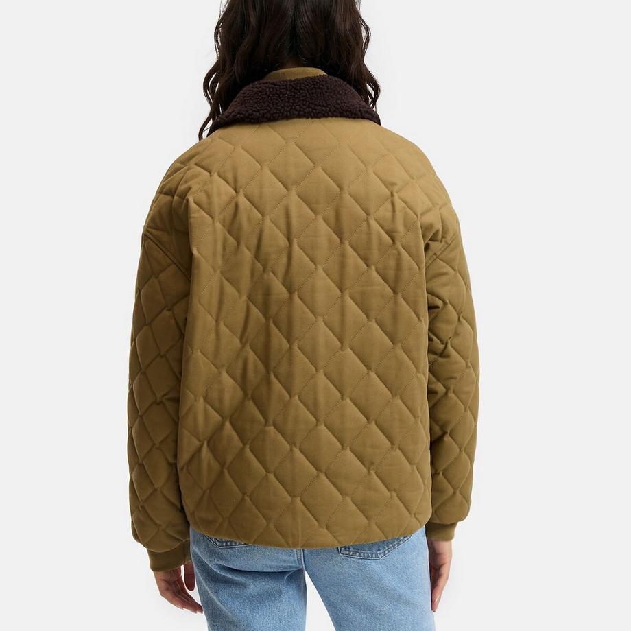 La Redoute Collections Blouson matelassé à col amovible  