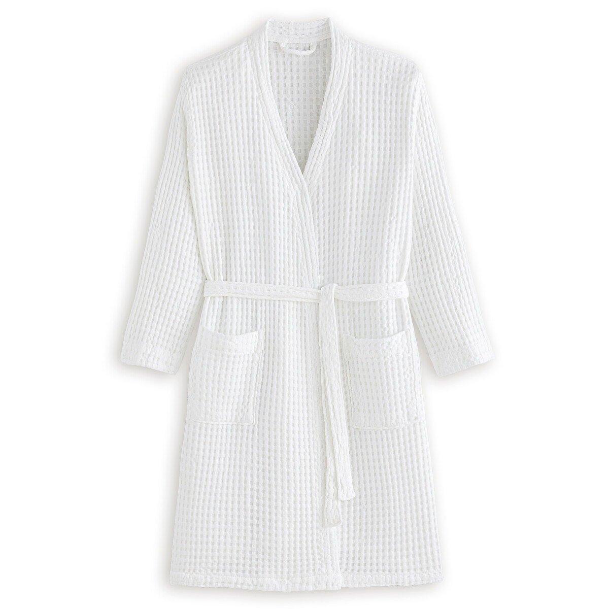 La Redoute Intérieurs  Peignoir kimono nid d'abeille 240 g/m² 