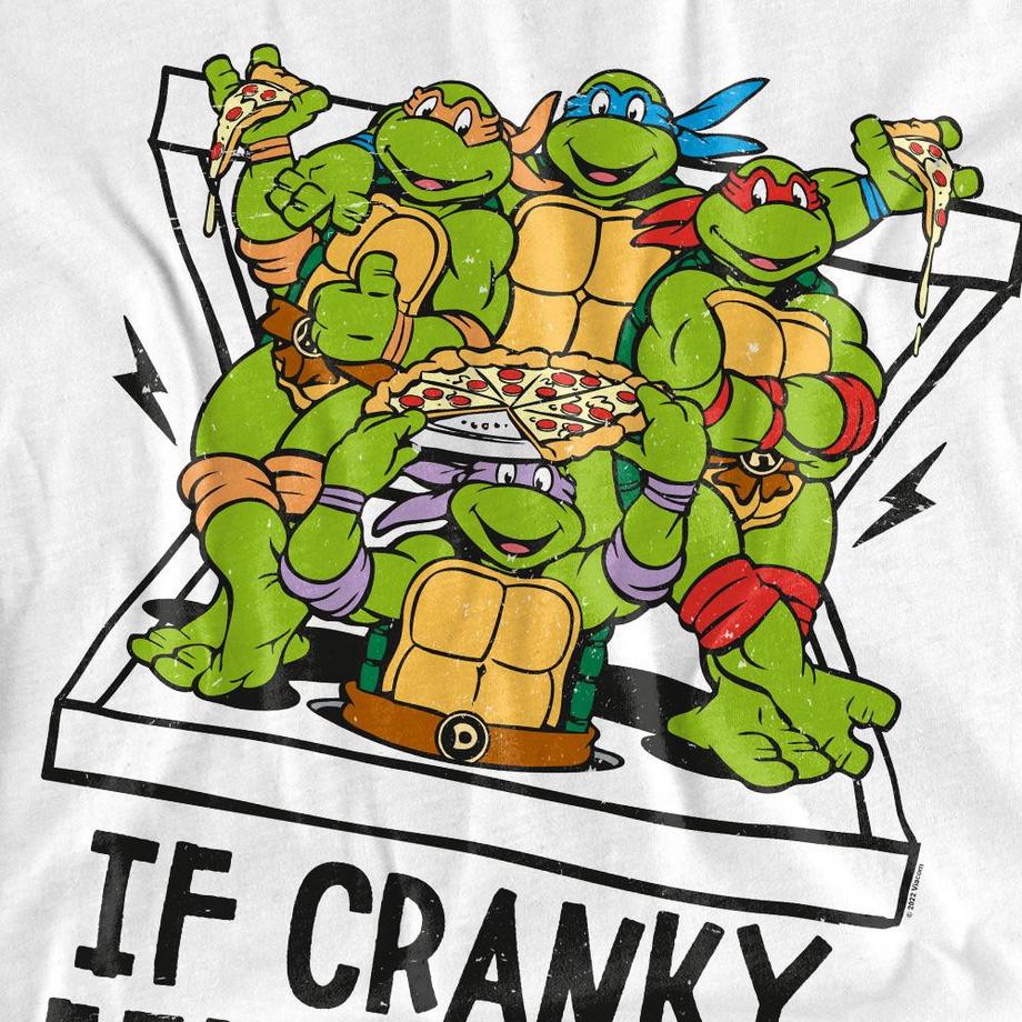 TEENAGE MUTANT NINJA TURTLE T-Shirt Cranky Pizza  