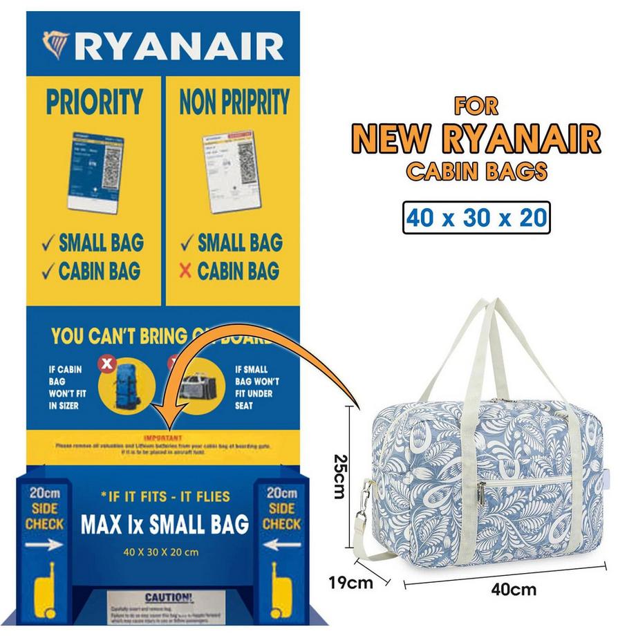 Only-bags.store Borsa da Week-End Pieghevole Bagaglio a Mano  