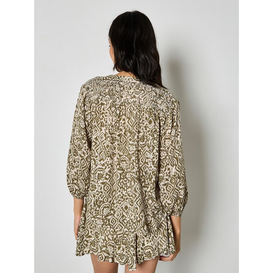 APRICOT Ikat Schimmer Bluse  