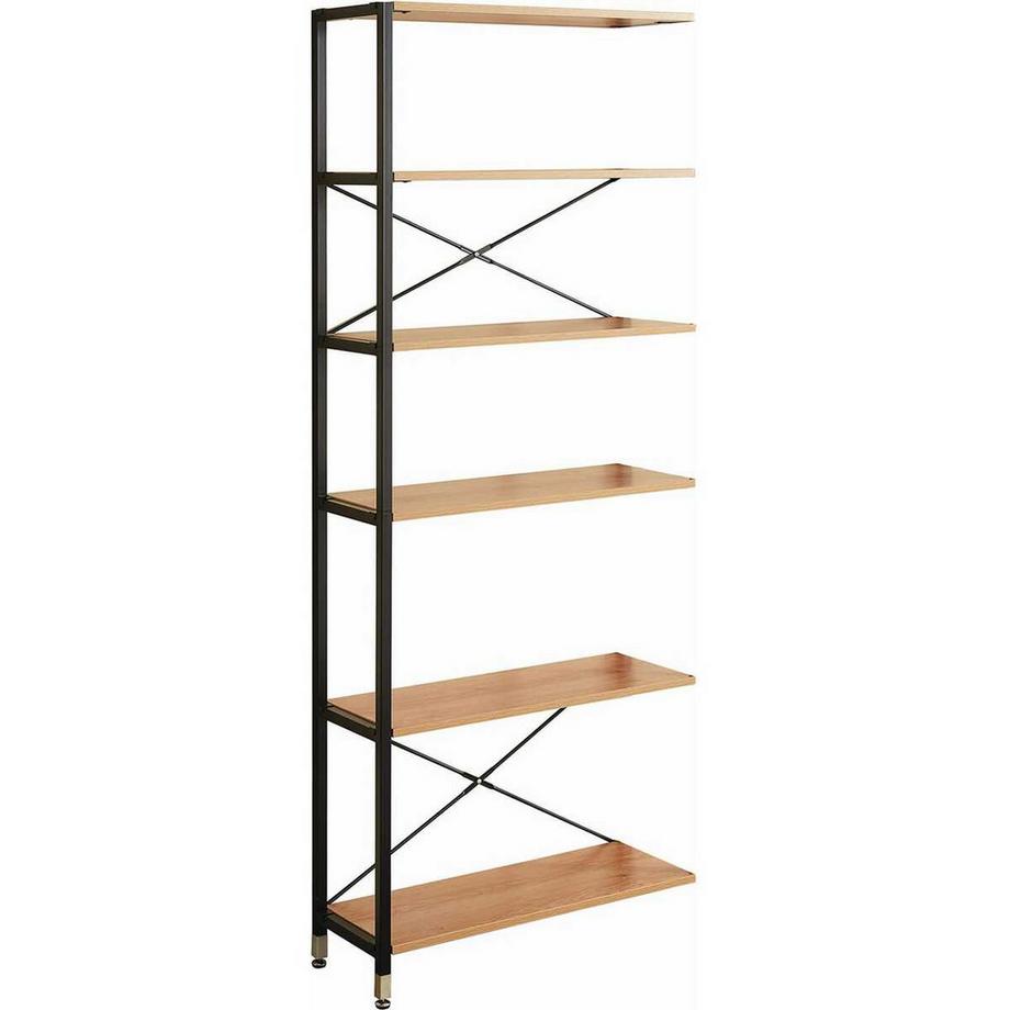 mutoni Étagère Voluto nature avec 6 étagères 83x210  