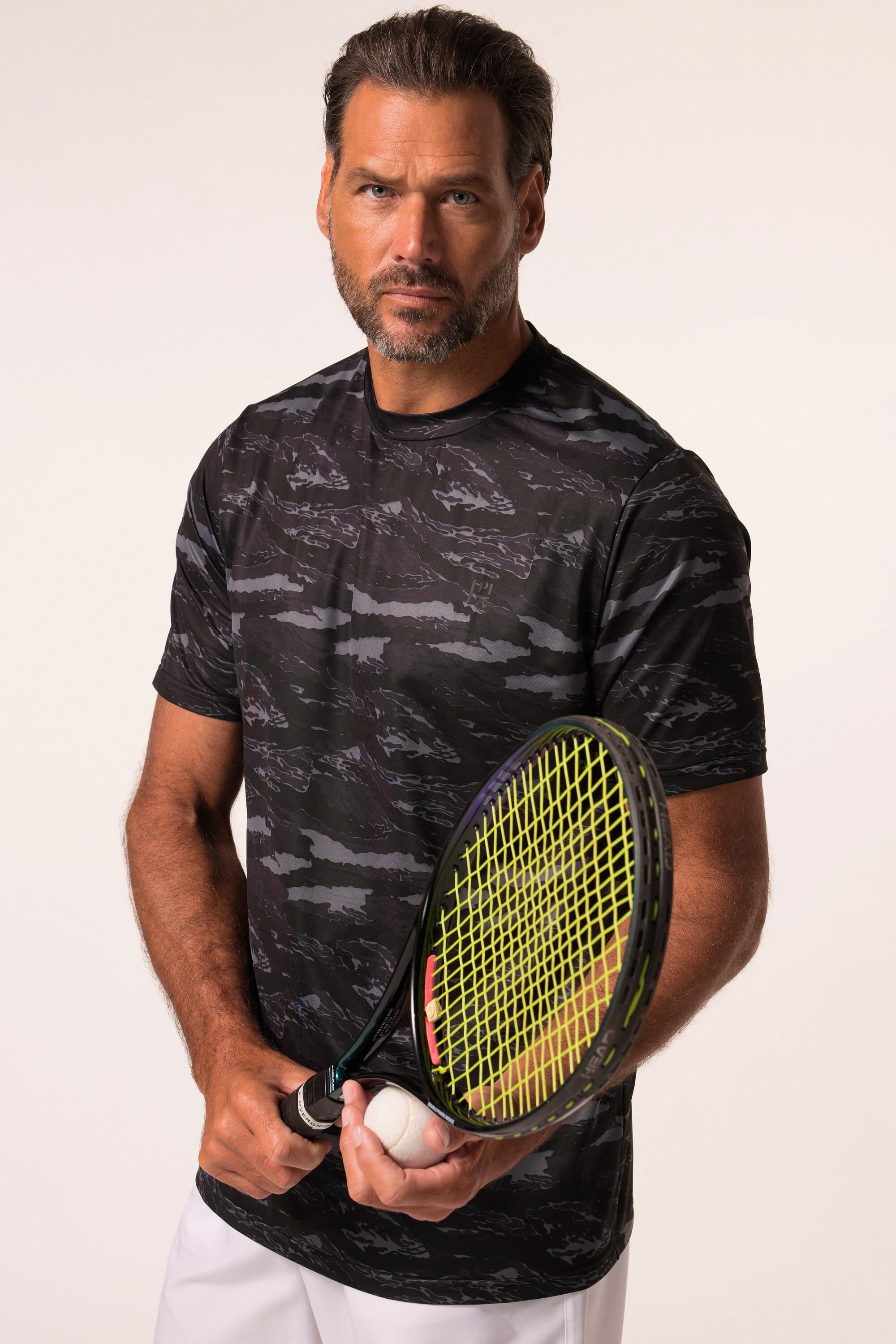 JP1880 Tennis Halbarm Funktions-Shirt Grafischer Print QuickDry  