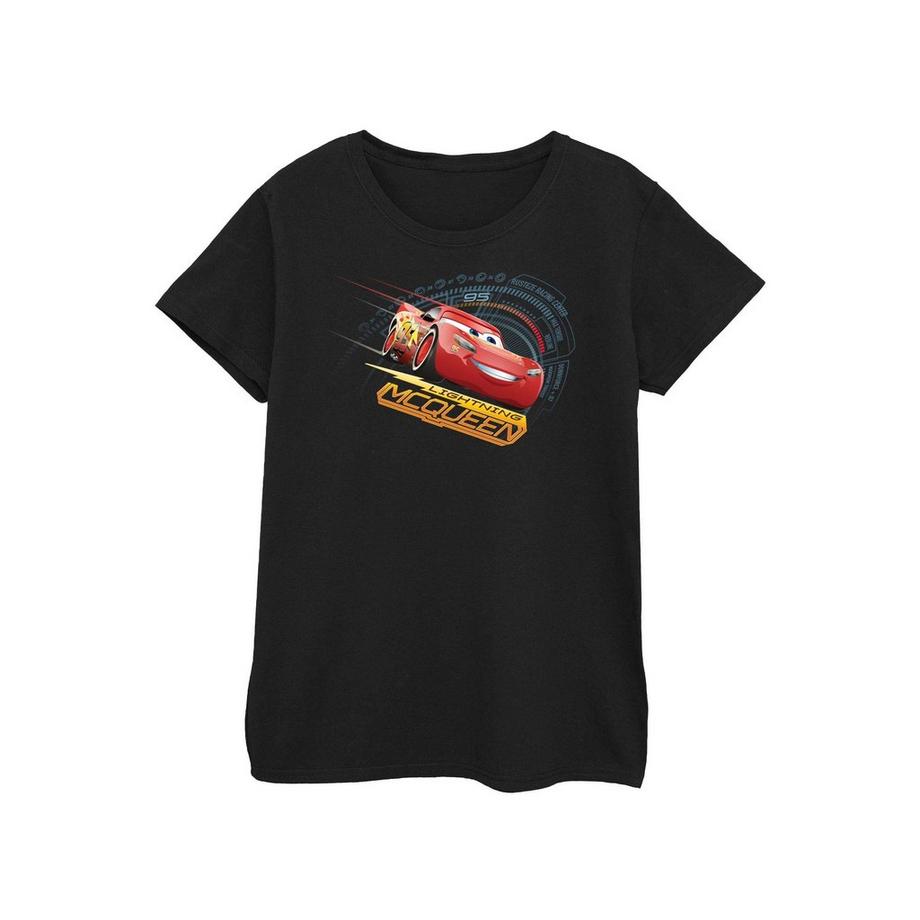 Cars Lightning McQueen T-Shirt Stampa Grafica  
