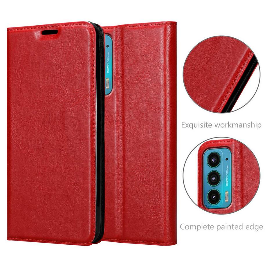 Cadorabo  Hülle für Motorola EDGE 20 Magnetverschluss, Kartenfach 