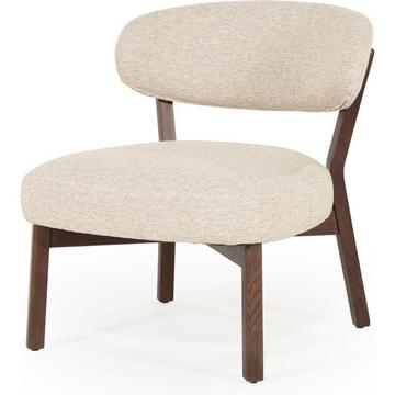 Fauteuil Mikky marron - Moon taupe