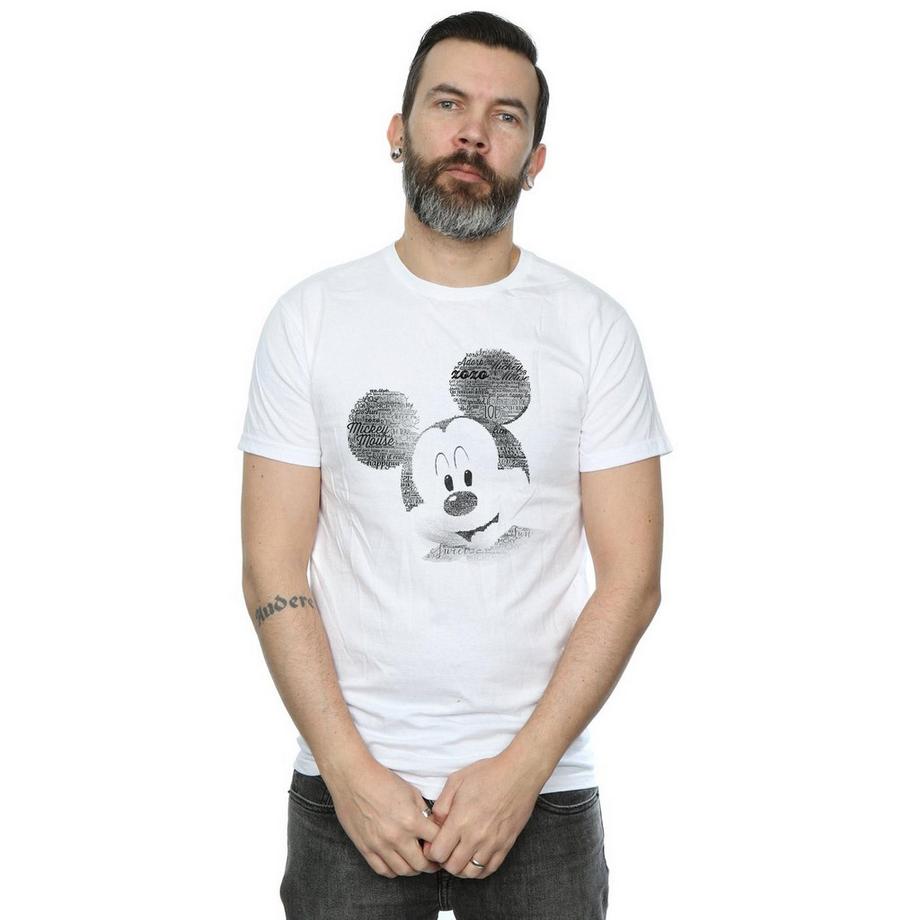 Disney Mickey Mouse Word Art T-Shirt  